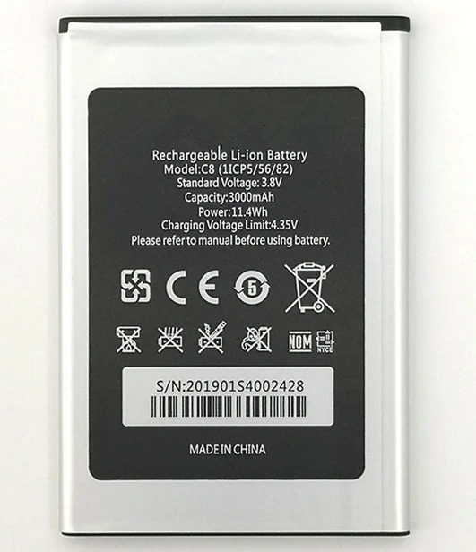 

Новый аккумулятор 3000 мАч для Oukitel C8 C 8 Bateria