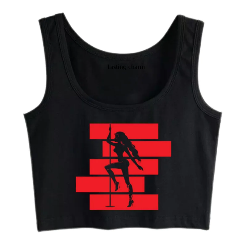 

Duradour charm pole dance fitness emo sports grunge y2k aesthetic harvest top