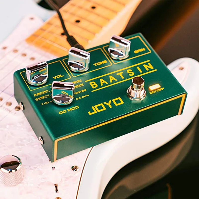 JOYO Baatsin R-11 R Series Pure Analog Circuit Overdrive & Distortion Pedal with 8 Classic OD/DS Sounds Multi Effects |