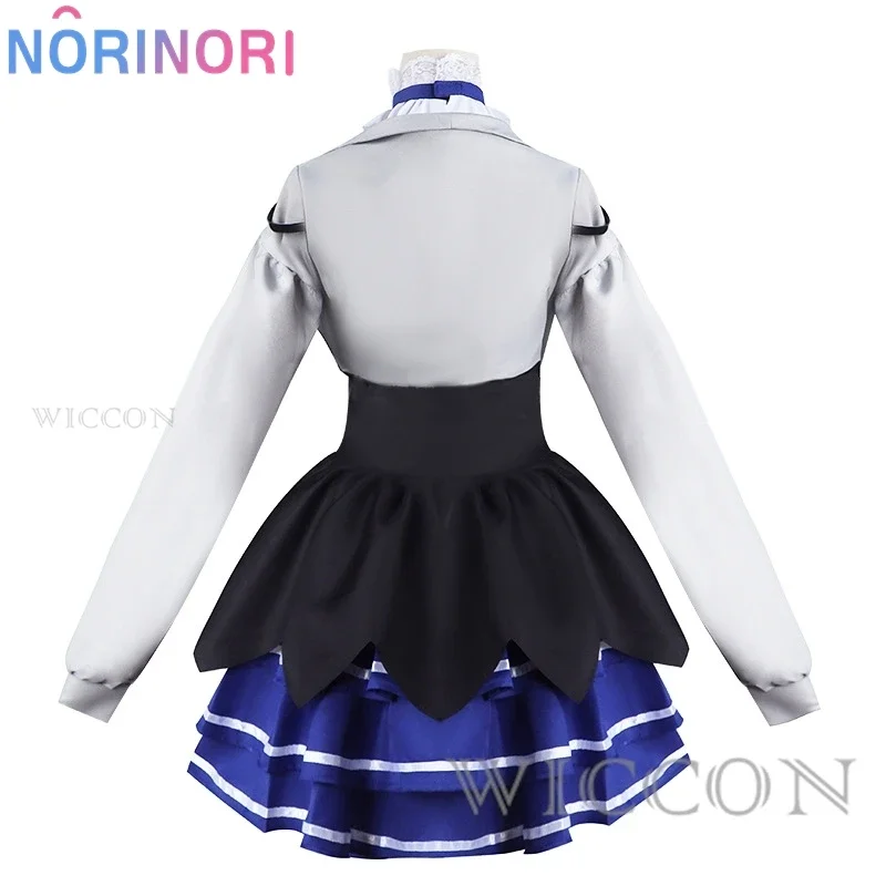 Doki Bird Dokibird Косплей 2024 Vtuber Костюм Cos Nijisanji Селен Тацуки Новый наряд Полный комплект