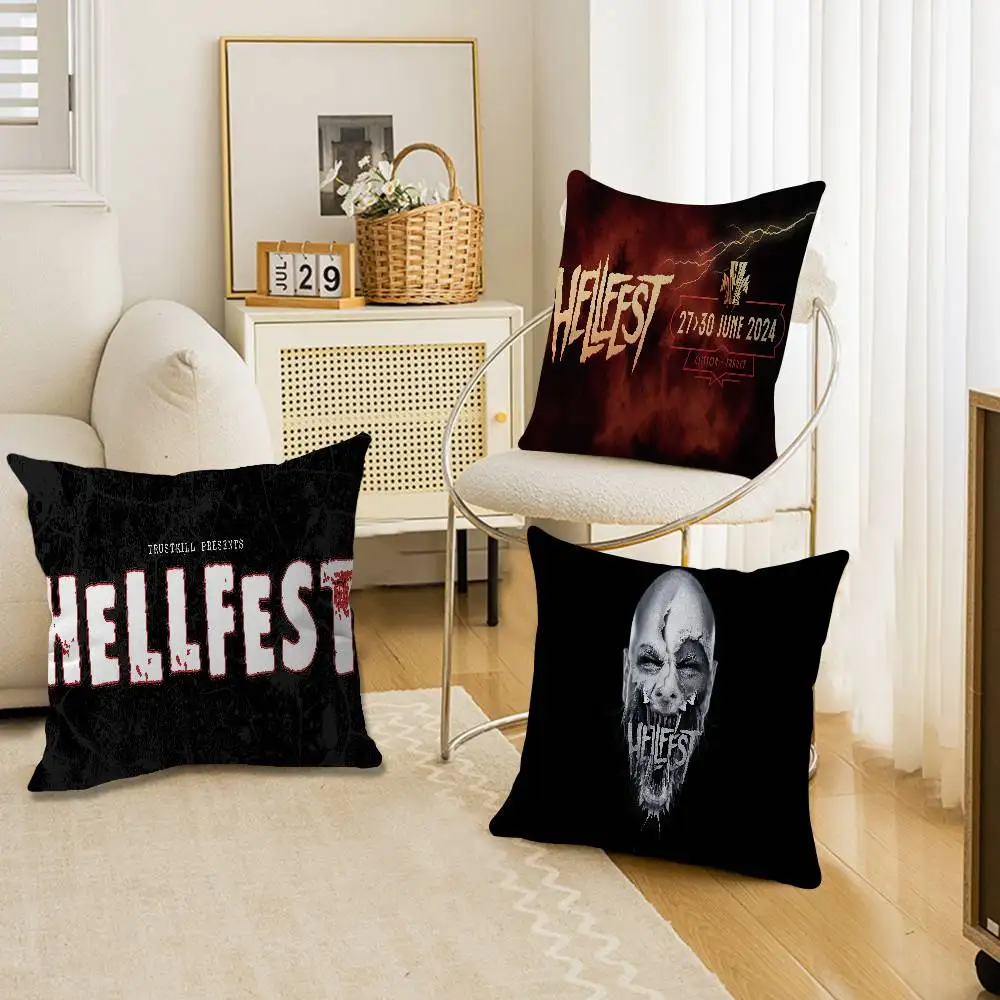 Персонализированная наволочка H-Hellfest Band для детской спальни, декор для вечеринки, наволочка для детского дня рождения, подарок на день рождения (art.: 3920db33bc822) - 3920db33bc822