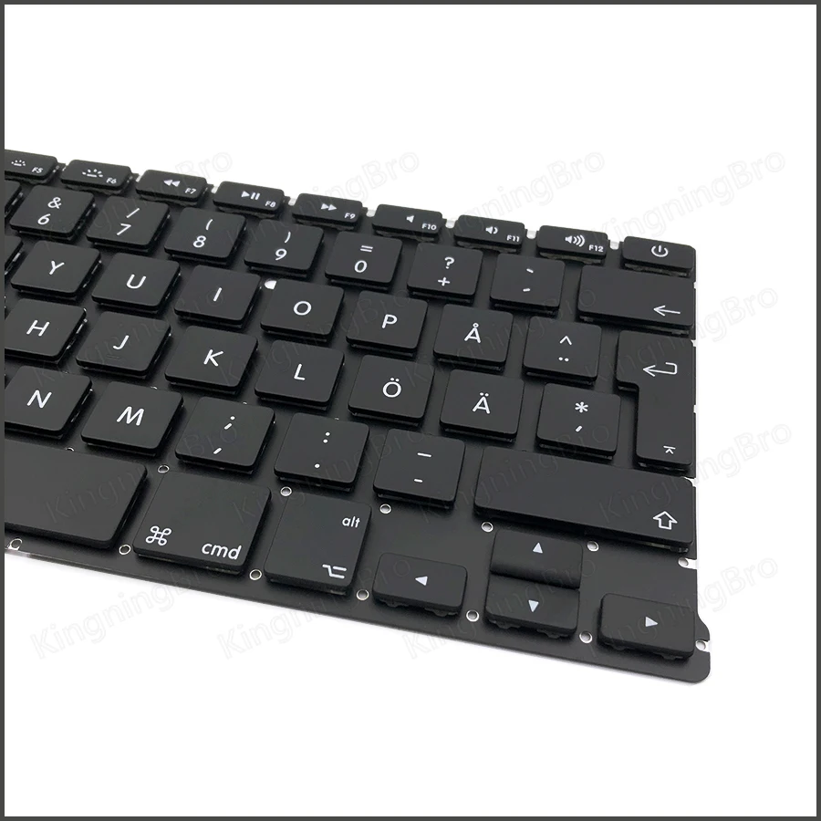Новая сменная клавиатура/набор винтов для Macbook Air 13 &quotA1369 A1466 шведская Клавиатура