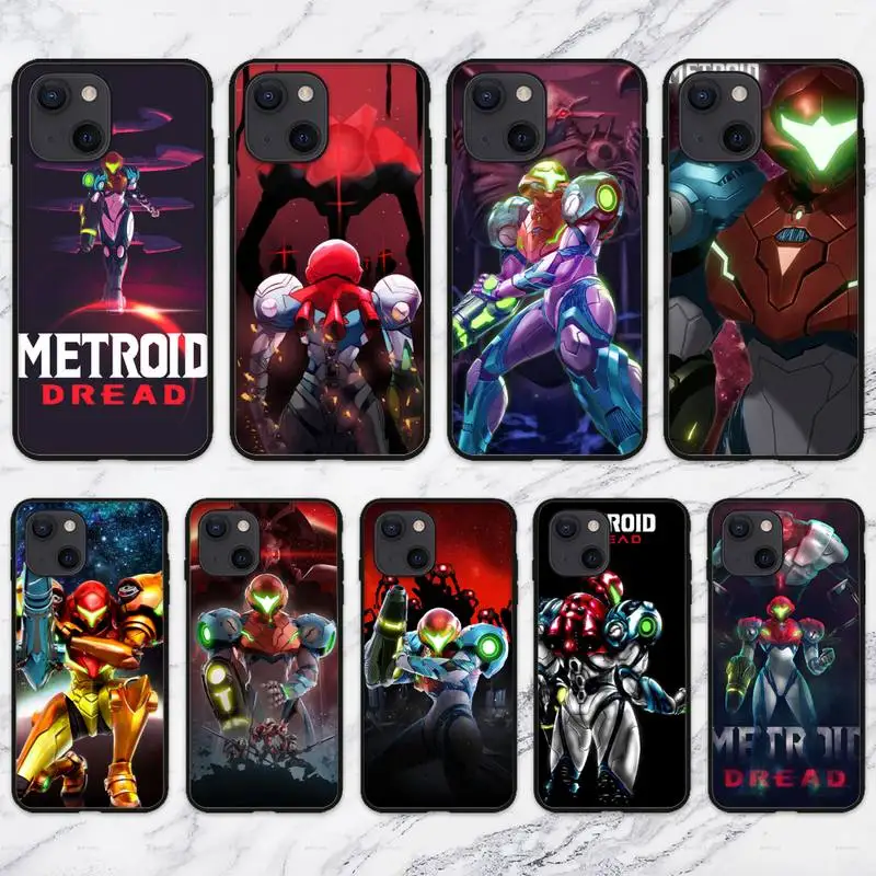 Чехол для телефона RUICHI Metroid-Dread iPhone 11 12 Mini 13 Pro XS Max X 8 7 6s Plus 5 SE XR | Мобильные телефоны