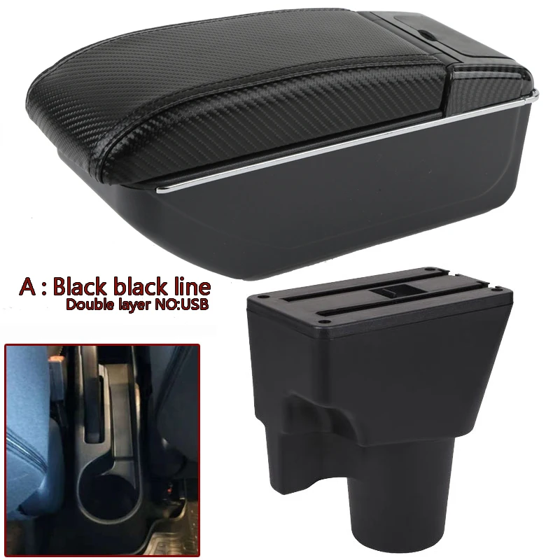 

For Kia Picanto Armrest Box Picanto3X-Line Car Central Armrest Storage Box Modification Accessories