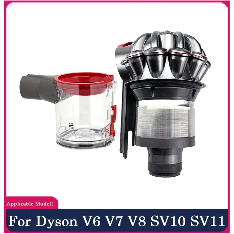 

Ведро для пылесоса и циклонные Запчасти для Dyson V6 V7 V8 SV10 SV11, Сменный фильтр, ведро для пыли для дома