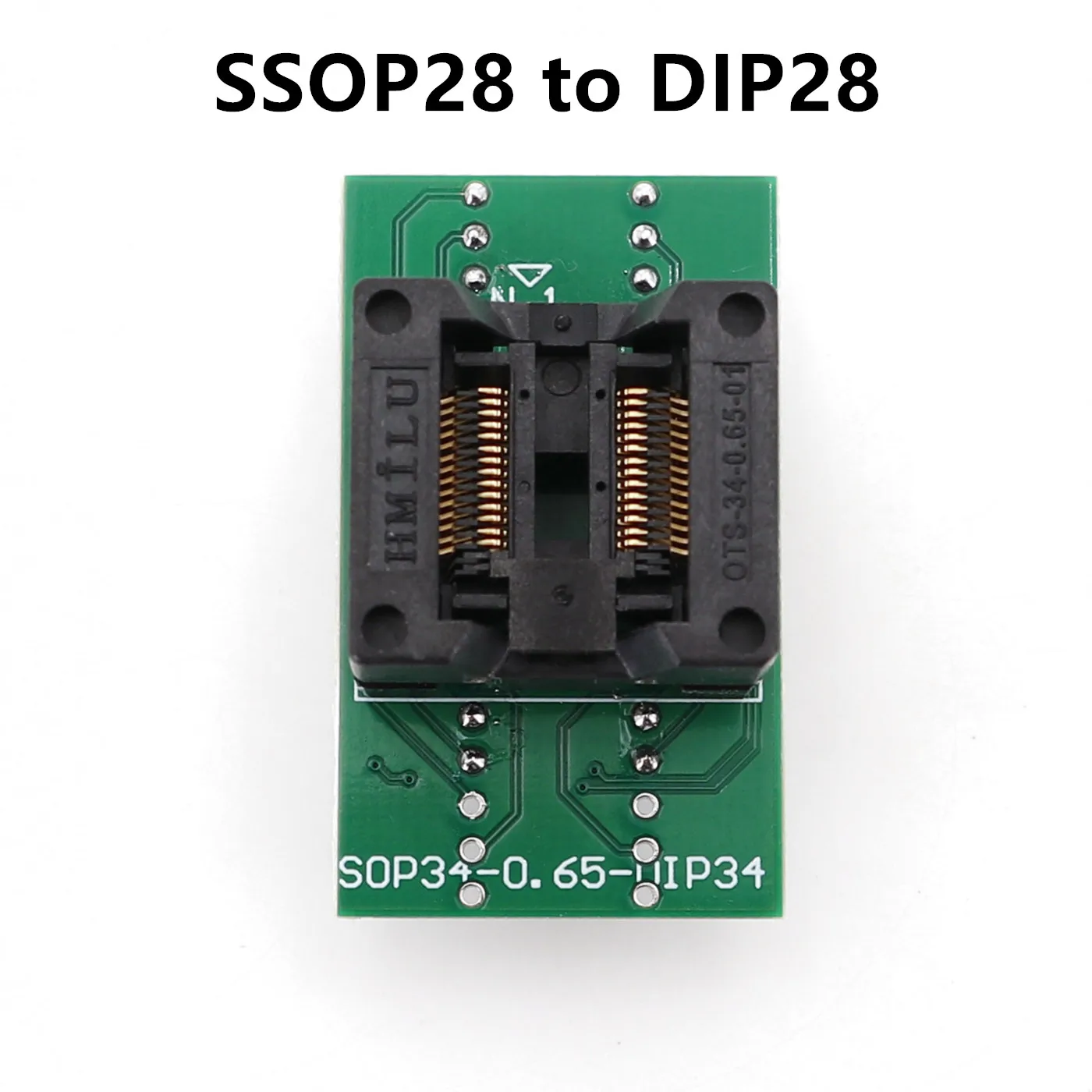 

Адаптер программиста SSOP28/34 to DIP28/34 OTS-34-0,65