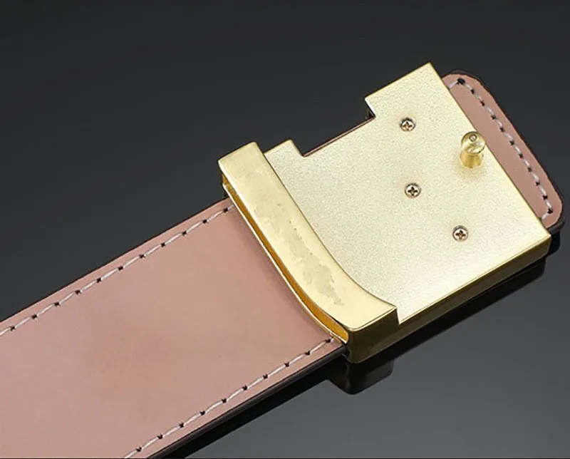 

Belt Men's New Brand Letters Buckle Designer Belts for Men Women Unisex Adult Faux