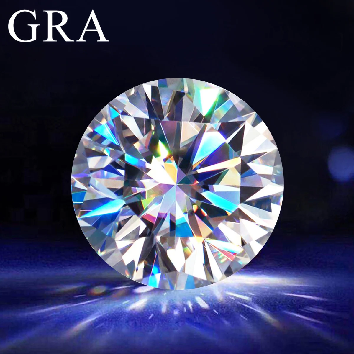 

Натуральные камни с муассанитом, драгоценные камни от 5 мм до 18 мм, цвет D, VVS1, круглый бриллиант, отличная вырезка, тест с сертификатом GRA