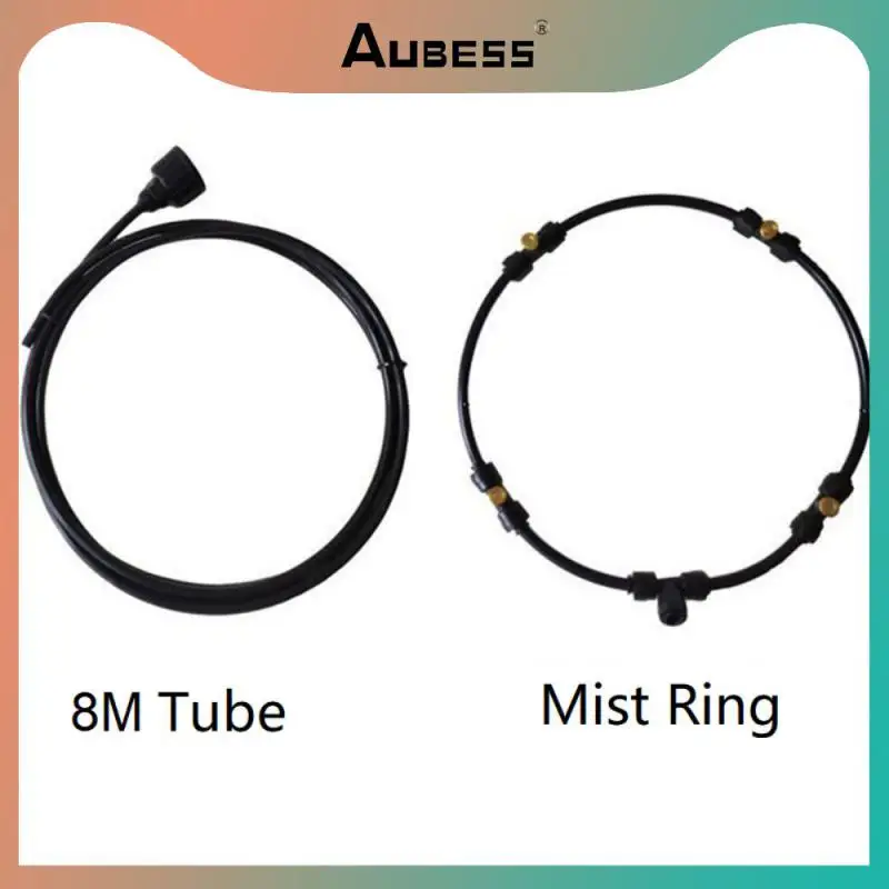 

Fan Misting Kit Ring Water Sprayer Garden Outdoor Water Mister Fans Cooling System Machine Portable Patio Greenhouse Fan Misters