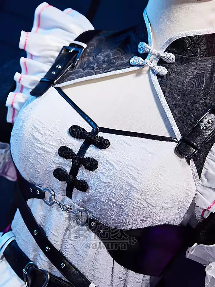 Косплей-хохо аниме Lovelive Tennouji Rina классическое готическое платье горничной