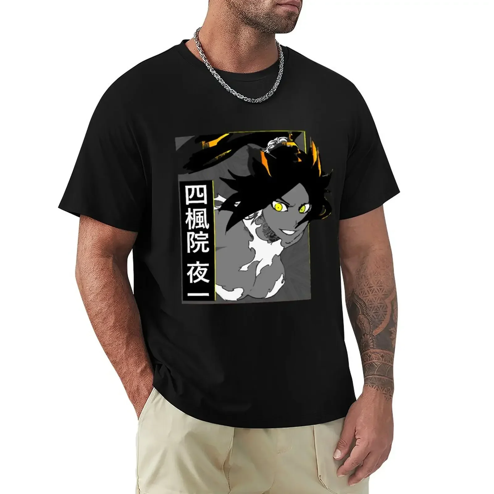Футболка Yoruichi Shih? in аниме мужские винтажные футболки
