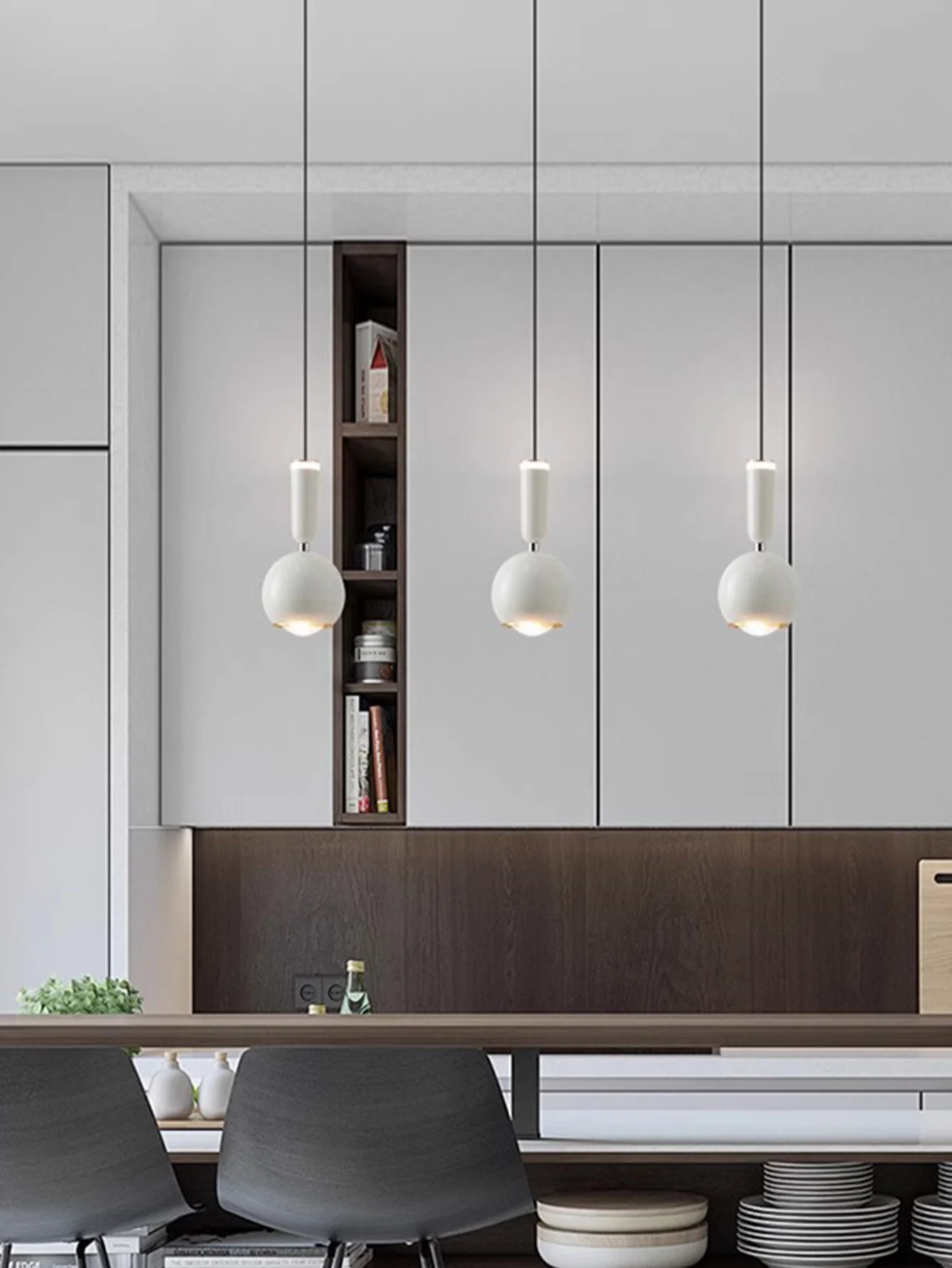 Подвесной светильник в минималистичном стиле