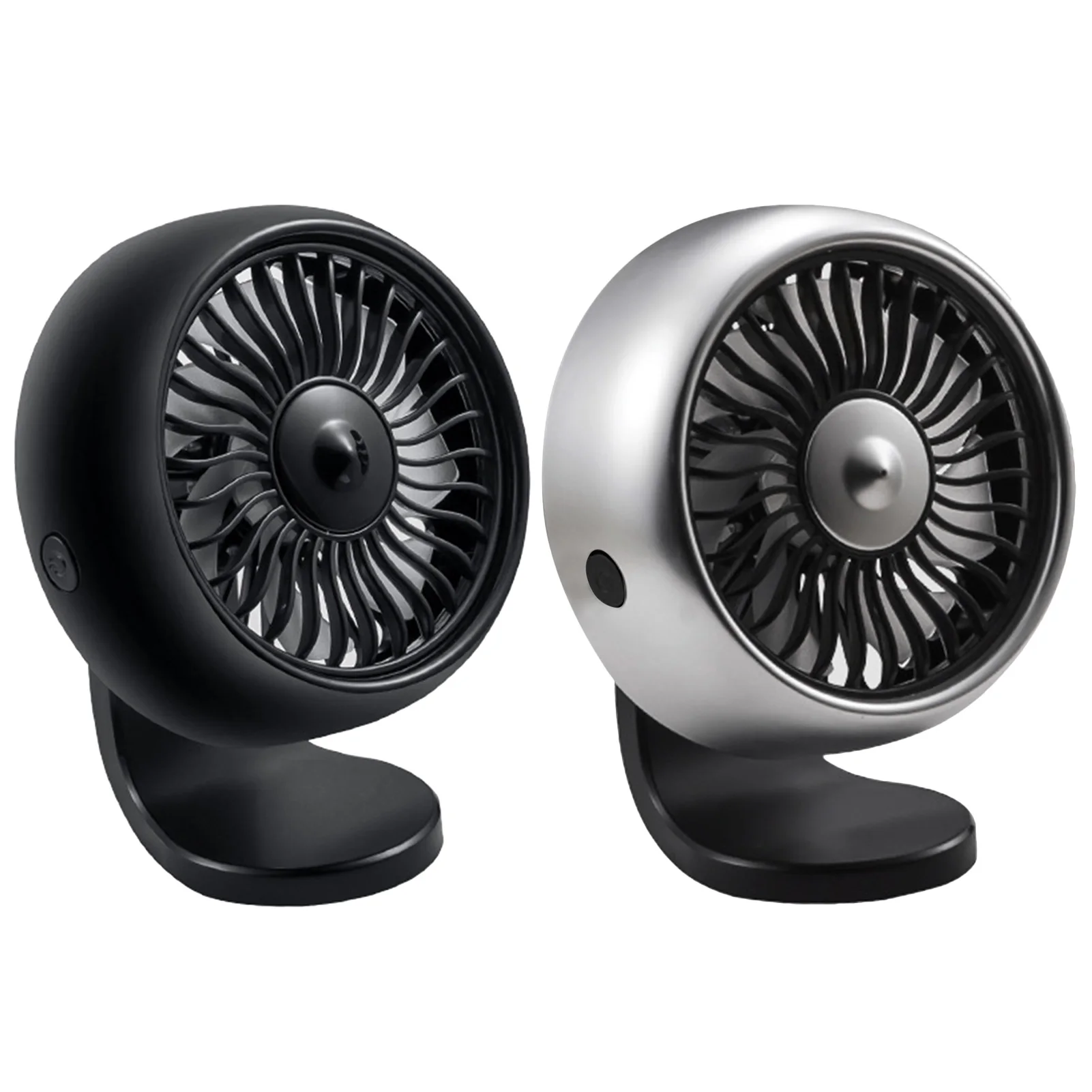 

Car Mini Fan Powerful Portable Quiet Cooling Air Fan Quiet Strong Wind Auto Fan For Vehicle Truck Van SUV RV Boat