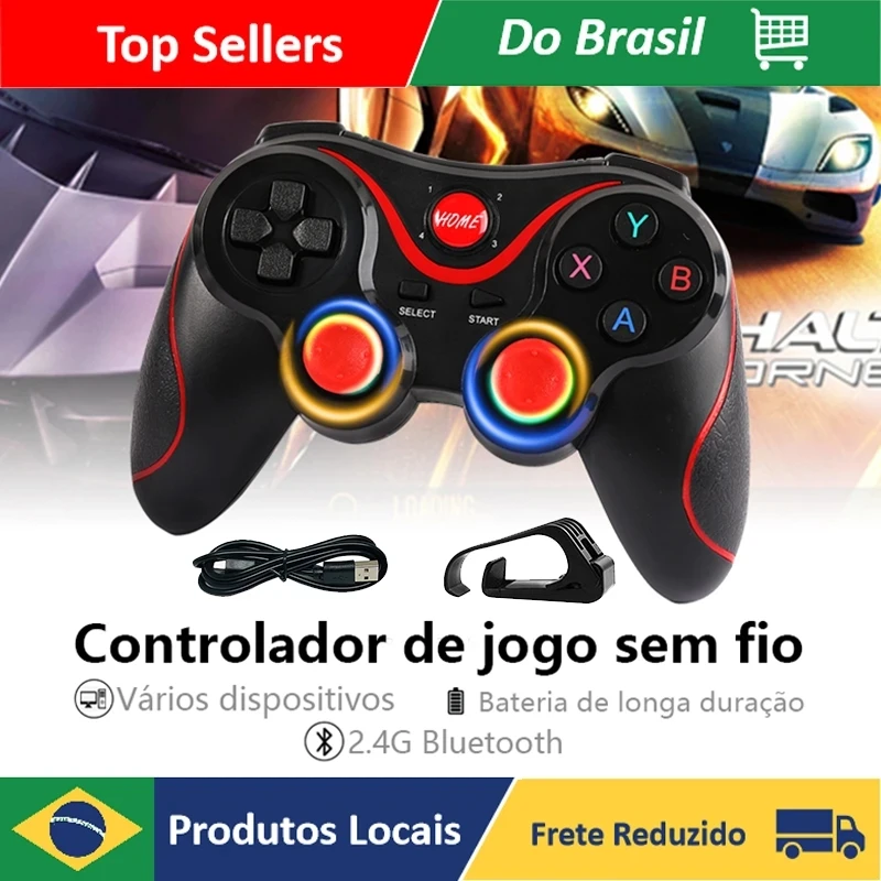 

Wireless Joystick Gamepad Android PC Game Controller Support Bluetooth BT3.0 Joystick For Mobile Phone Tablet TV Box