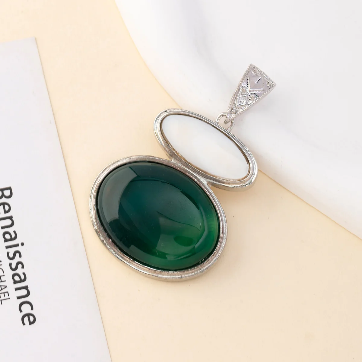 Натуральный камень в виде ракушки синий песчаник агат кулон форме тыквы для