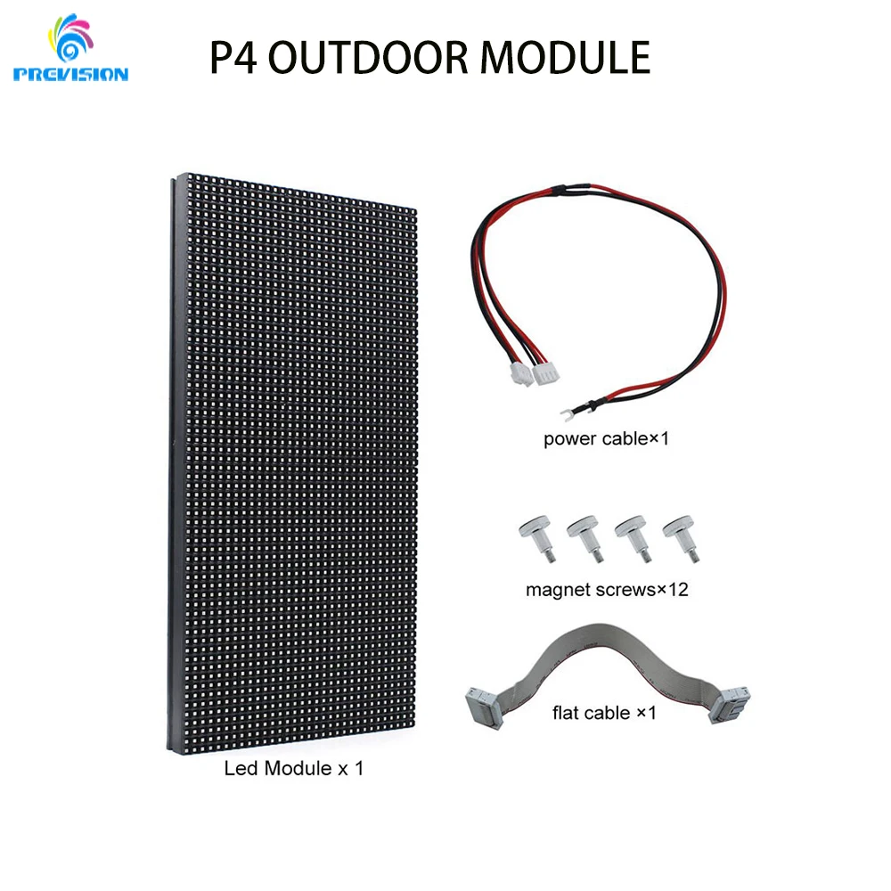 Дешевая Водонепроницаемая видеостена P4 открытый портативный экран для