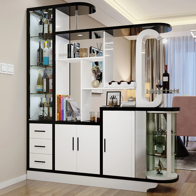 

Living room partition cabinet simple modern wine cabinet decorative screen household decorative cabinet