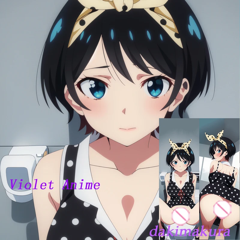 Двусторонняя наволочка для подушки Dakimakura Anime Ruka Sarashina
