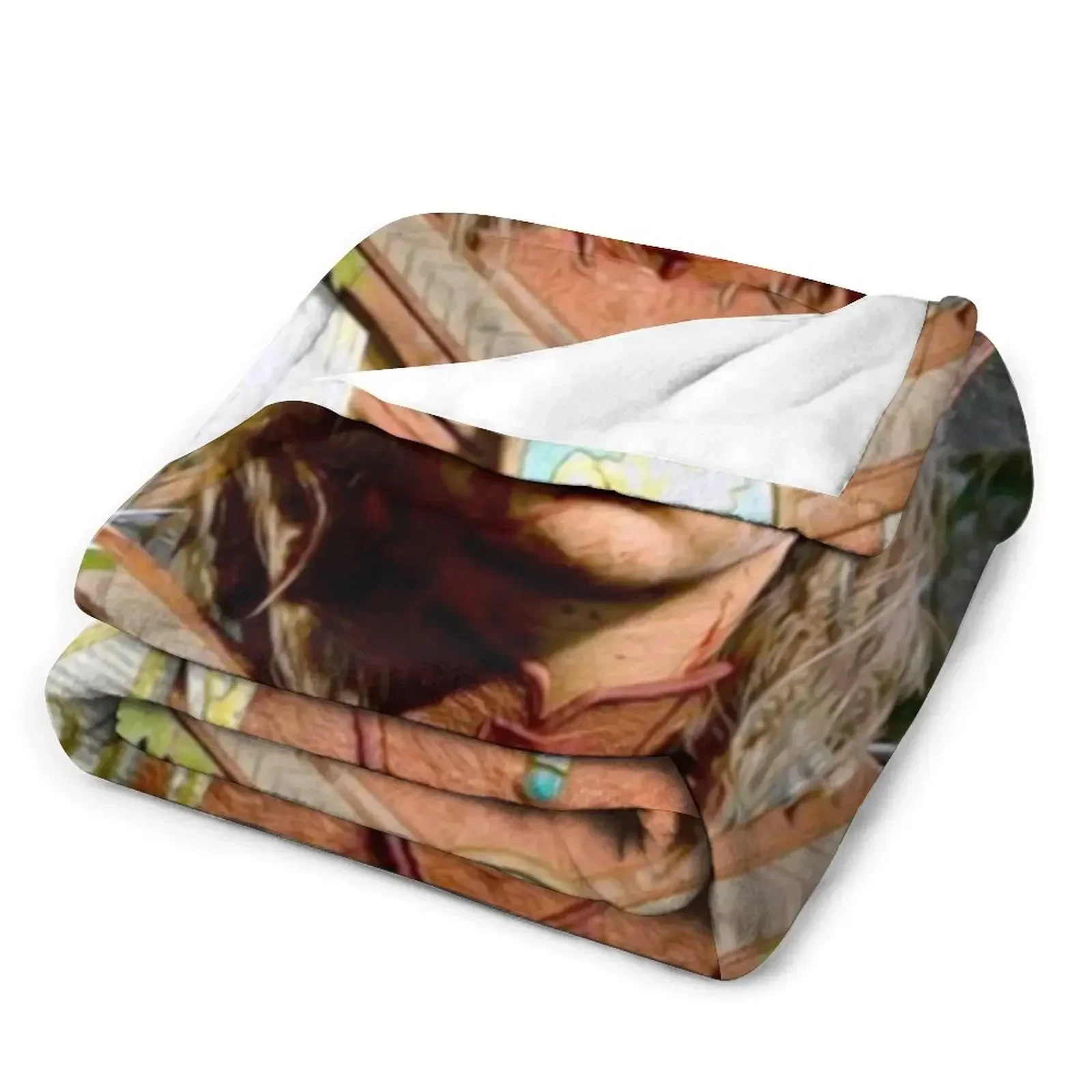 Одеяло Halsin the Elf Druid Adventurer виглядающее злитое для декоративного дивана летние