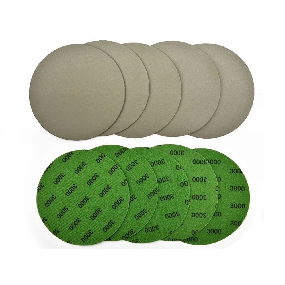 

30pcs Sandpaper Kit 125mm Hook&Loop Wet/Dry 800 1000 1200 1500 2000 3000 Grit Silicon Carbide And Waterproof Sanding Discs