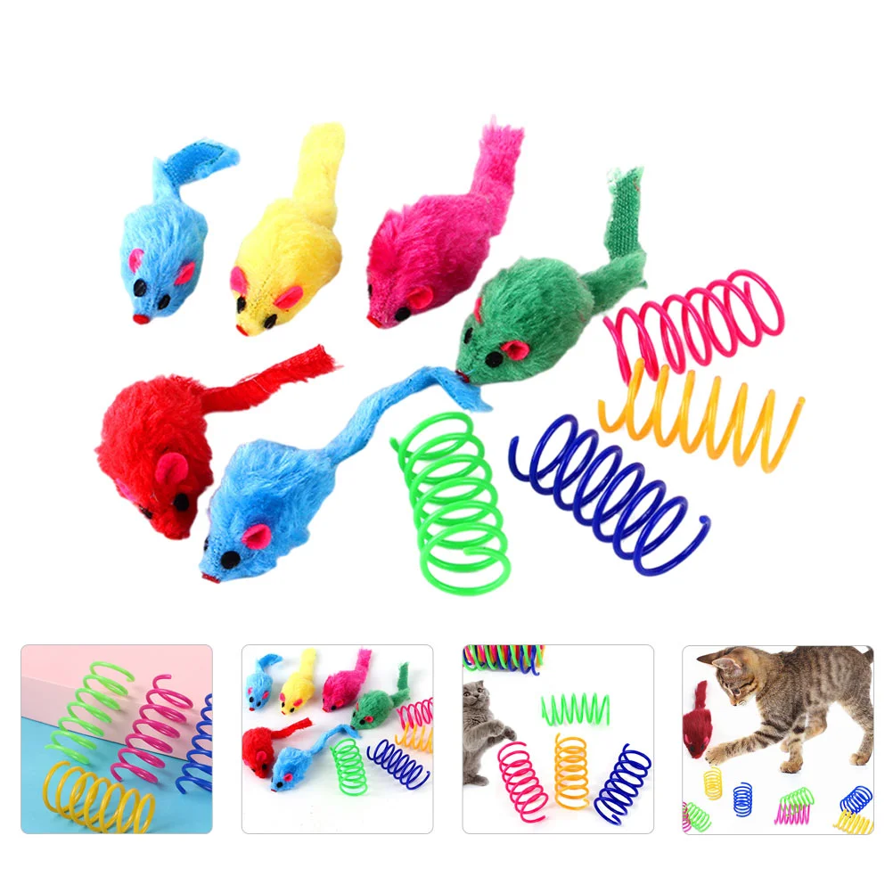 

1 Set Spring Interactive Cat Cat Toys Cat Springs for Pets Shop Home Playing