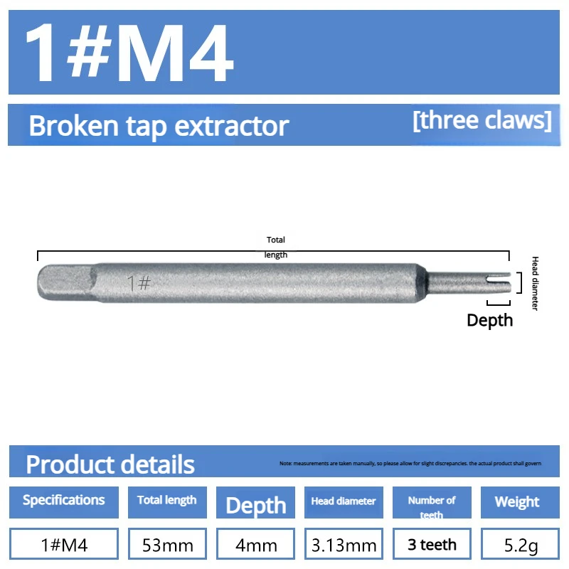 

Набор экстракторов метчиков M4-M10 Arestun
