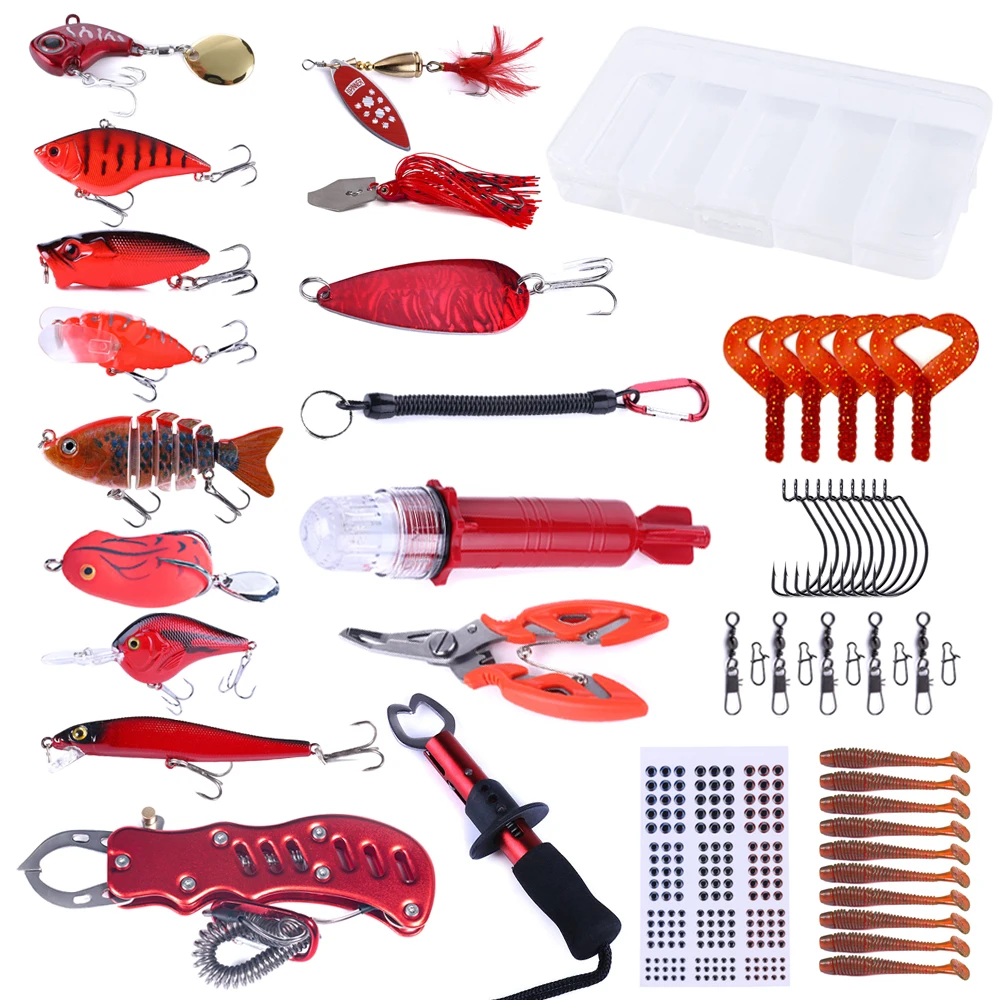 

Pesca Fishing Lures Set Hard Artificial Wobblers Metal Jig Spoons Soft Lure Fishing Silicone Bait Fishing Tackle Accessories
