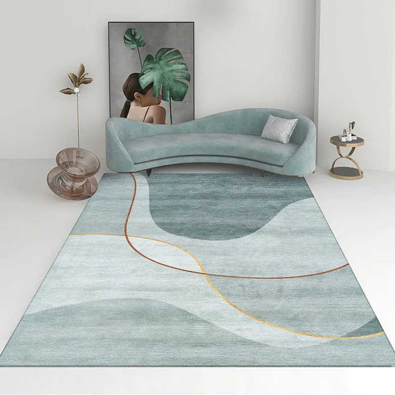 

Modern Minimalist Living Room Carpet Coffee Table Blanket Senior Gray Ins Wind Nordic Light Luxury Sofa Bedroom Home Mat
