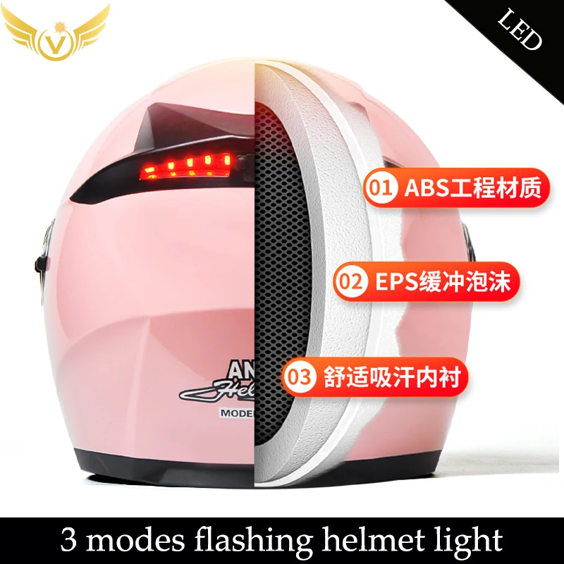 Helmet for Electric Scooter Woman Jet Adults Cycling White Pink Open Safety Motor Helmet Male Summer Solar Visor Free Shipping enlarge