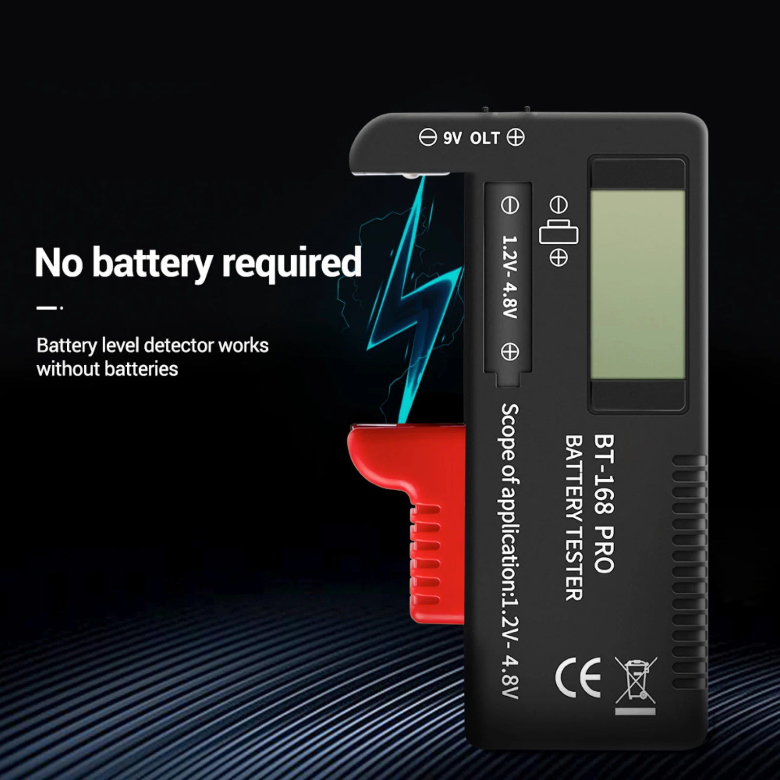 

Цифровой тестер емкости литиевых аккумуляторов BT-168 PRO, универсальный тестер емкости аккумуляторов, тестер емкости аккумуляторов