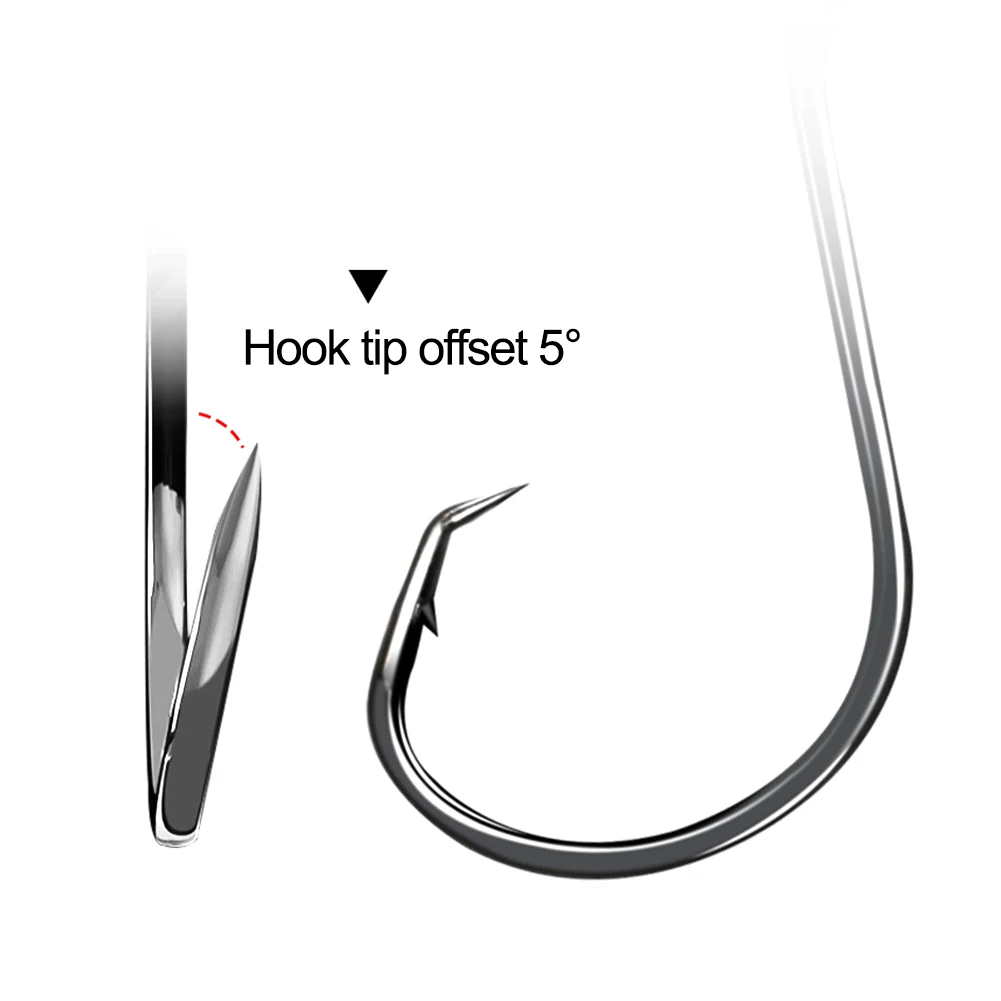 

Octopus Hooks Fishhook Fishing Freshwater Fishing Saltwater Fishing 10*10*2.3cm 170pcs Durable High Carbon Steel