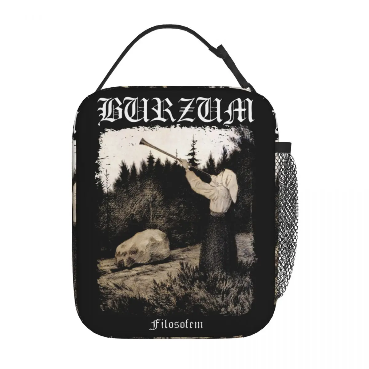 Теплоизолированная сумка для ланча Burzum Blow The Tube вместительный контейнер еды