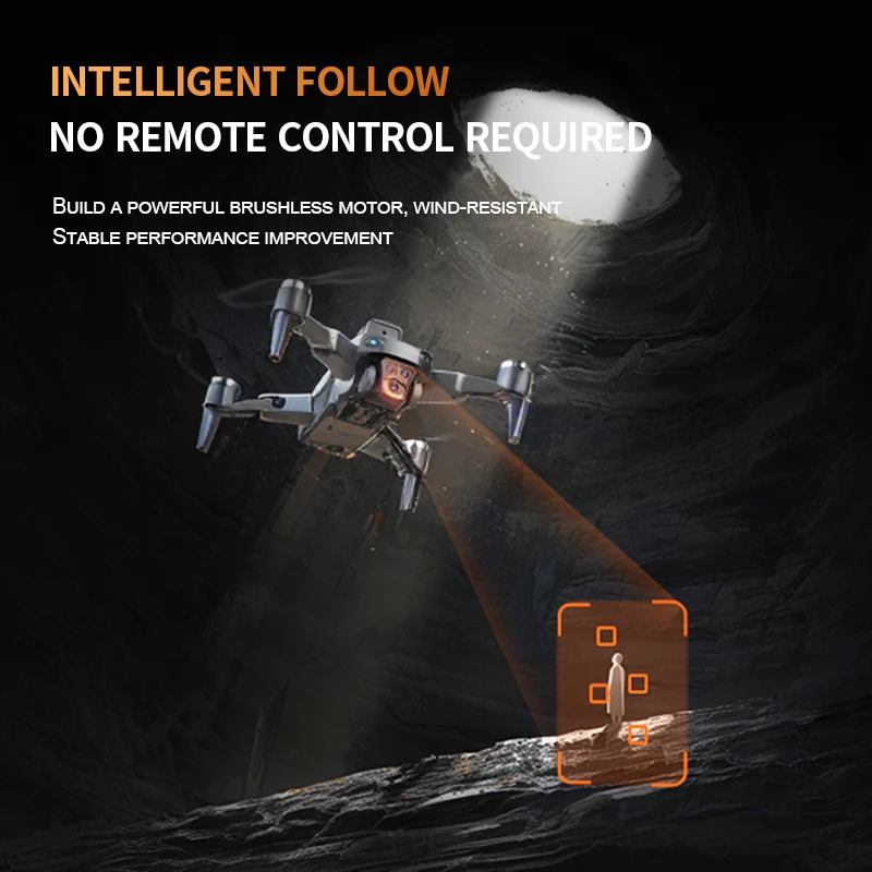 Новинка профессиональный Дрон M20 с HD камерой вращение препятствий на 360 градусов