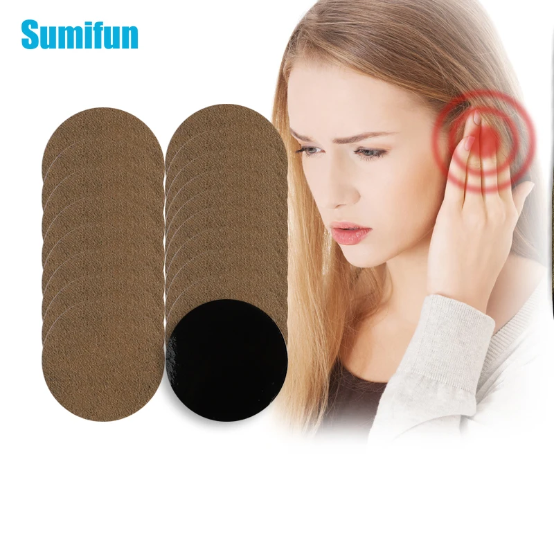 

6/12/24pcs Tinnitus Treatment Patch For Ear Pain Protect Hearing Loss Sticker Natural Herbal Extract Medical Plaster Health Care