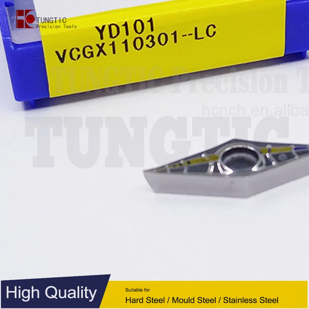 

TUNGTIC VCGX110301-LC VCGX 110301-LC, токарные вставки, карбидный резак для чугуна