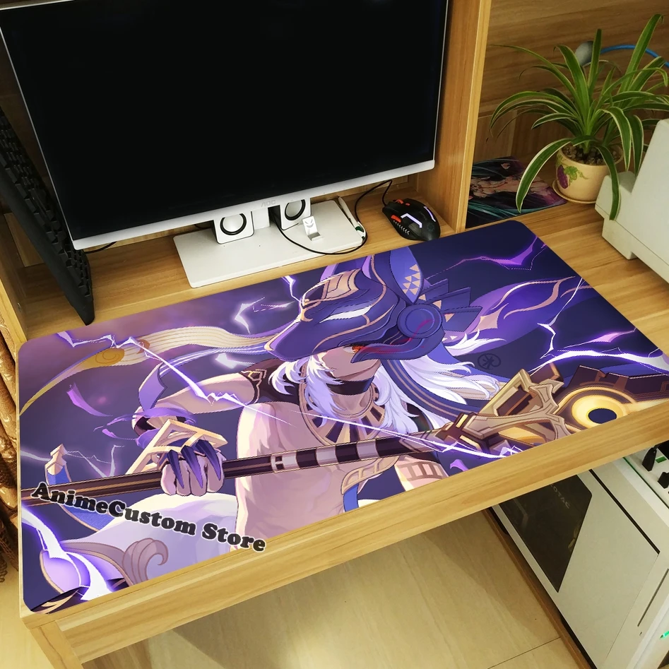 

Anime Game Cyno Genshin Impact Cartoon Mouse Pad Mice Mat Desktop Keyboard Mat Cosplay Otaku Gaming Playmat Xmas Gft