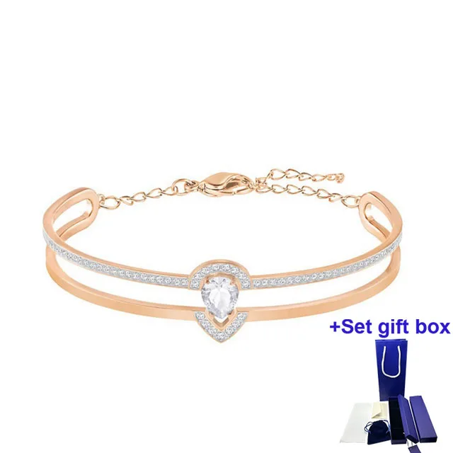 S High Quality Fashion Bracelets Ladies Bracelet Gallery Pear Exquisite Gift Box, Free Shipping