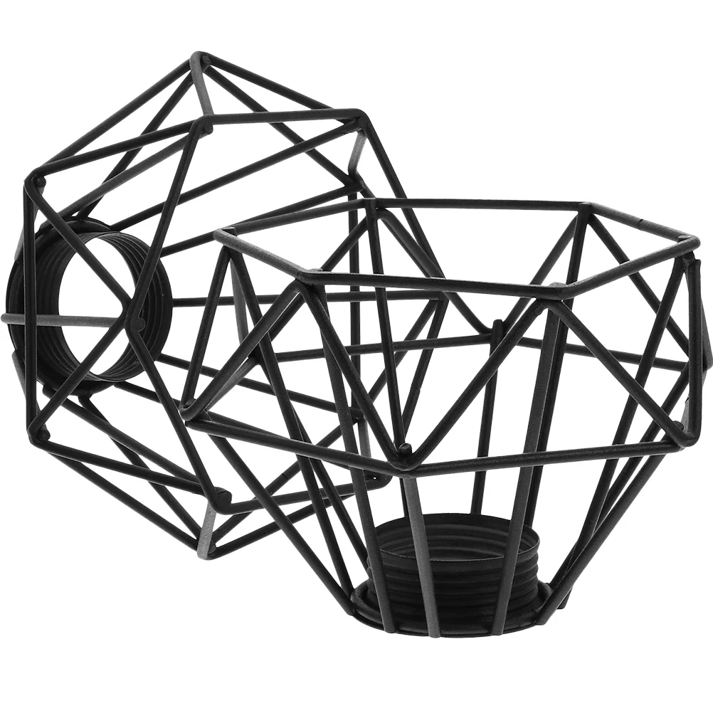 2 шт. подвесной светильник металлическая ретро люстра абажур потолочная