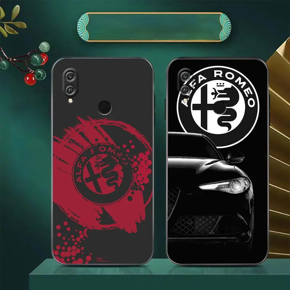 Case For HUAWEI Honor 9X 9 8 8X Max 80 70 60 50 30 20 10 10I NOTE 10 Lite Pro Case Funda Coque Shell Italy Sport Car Alfa Romeo