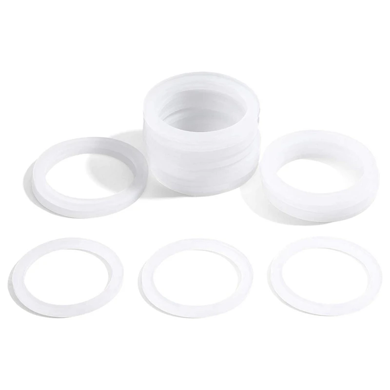 

Silicone Sealing Rings Gasket For Leak Proof Mason Jar Lids (72 Pack, Regular Mouth)