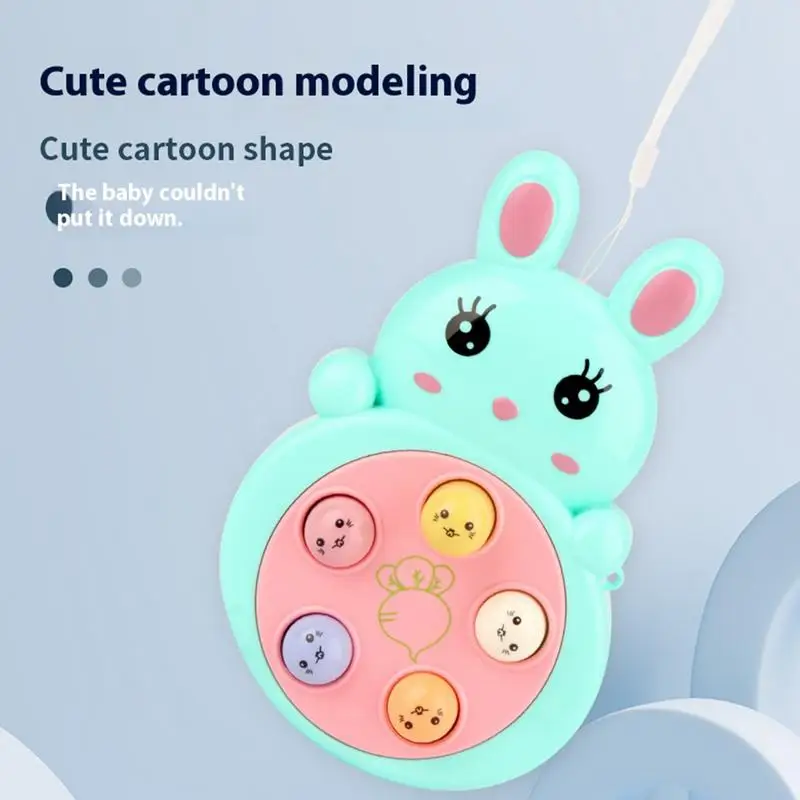 Quick Push Bubble Game Симпатичная игрушка-непоседа Красочная забавная пузырьковая