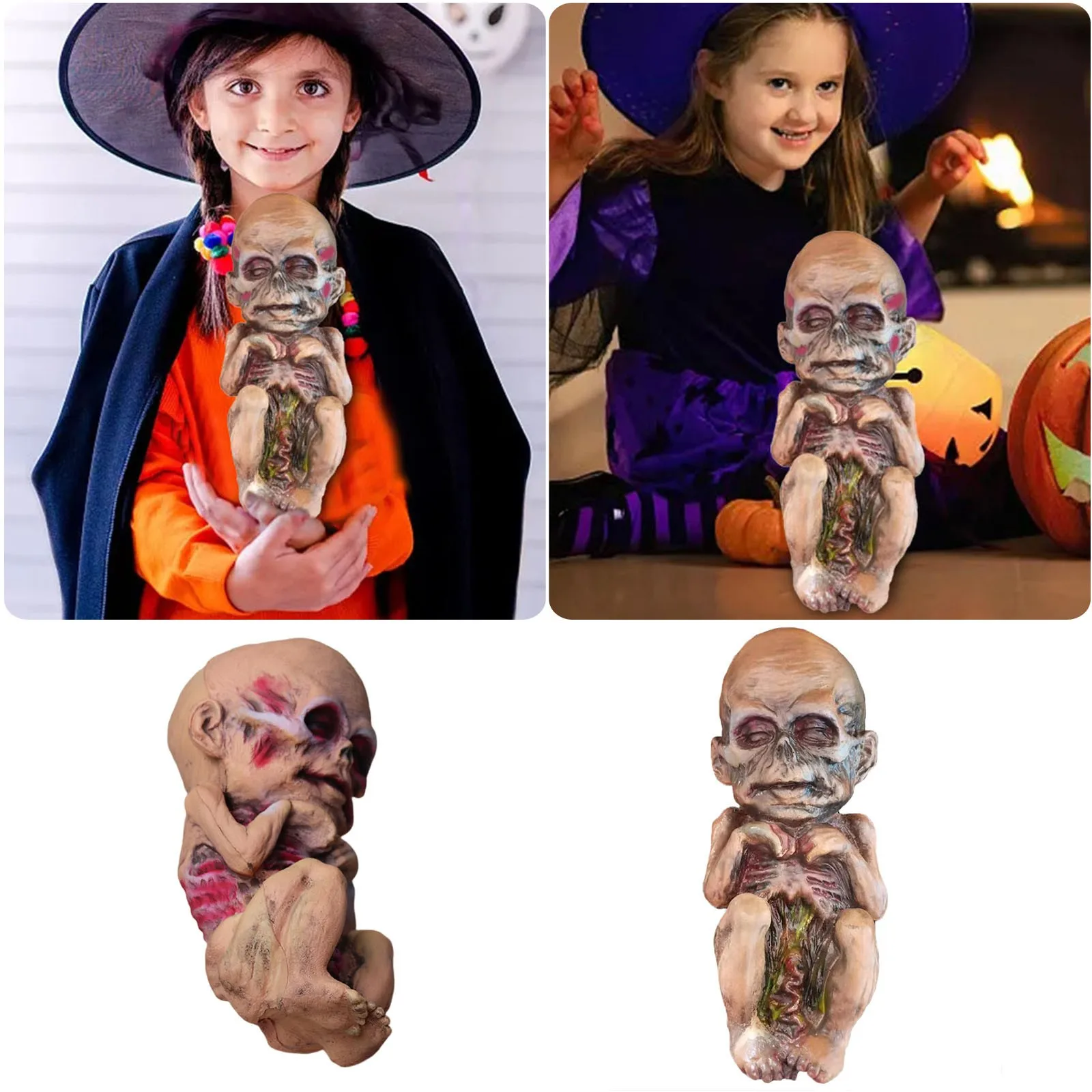 

Кукла из пенопласта для Хэллоуина, декоративная подушка для Хэллоуина, может держаться в руке, для комнаты спасения, страшная фотография