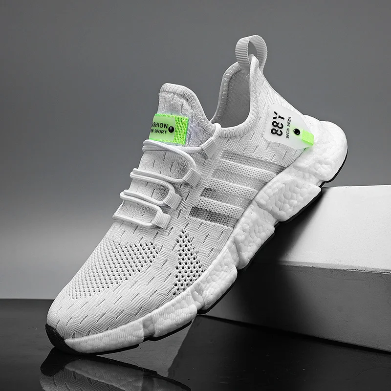 Summer Men Sneakers Light Breathable Classic Running Shoes Man Sneakers Outdoor Not Slip Mesh Shoes Men Shoes Tenis Masculino