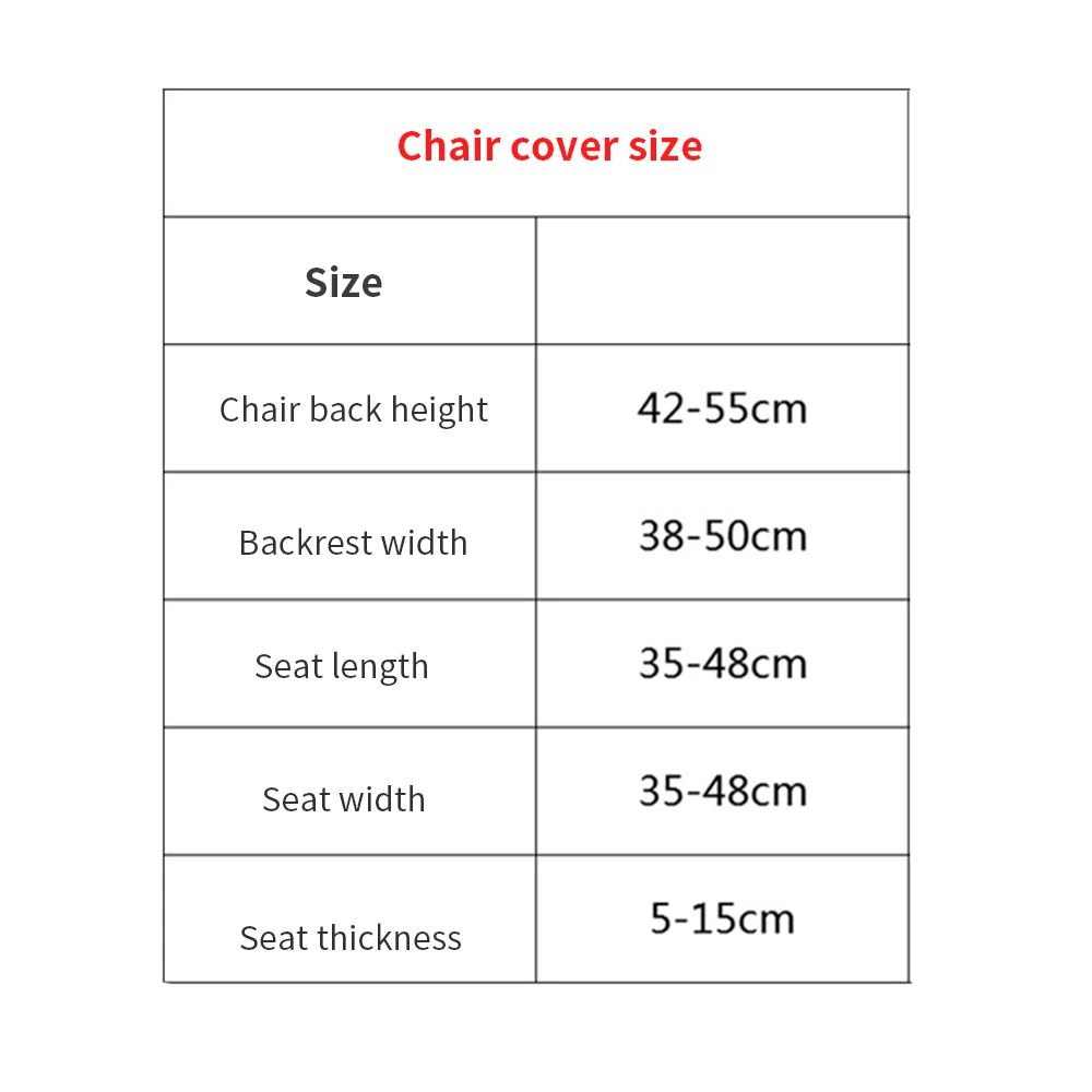 Накидка для стула с изогнутой спинкой, украшение обеденной комнаты, защита для барного стула, растяжимая, съемная, стиральная, с крыльями.