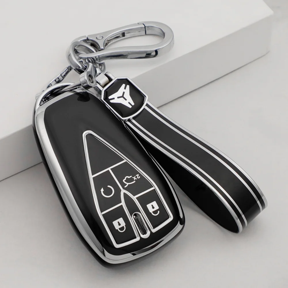 

TPU Car Key Fob Cover Case Holder for Changan CS35PLUS CS35 Plus CS55 PLUS CS75 PLUS Eado UNI-T Oushang X5 X7 EV 2019 2020 2021