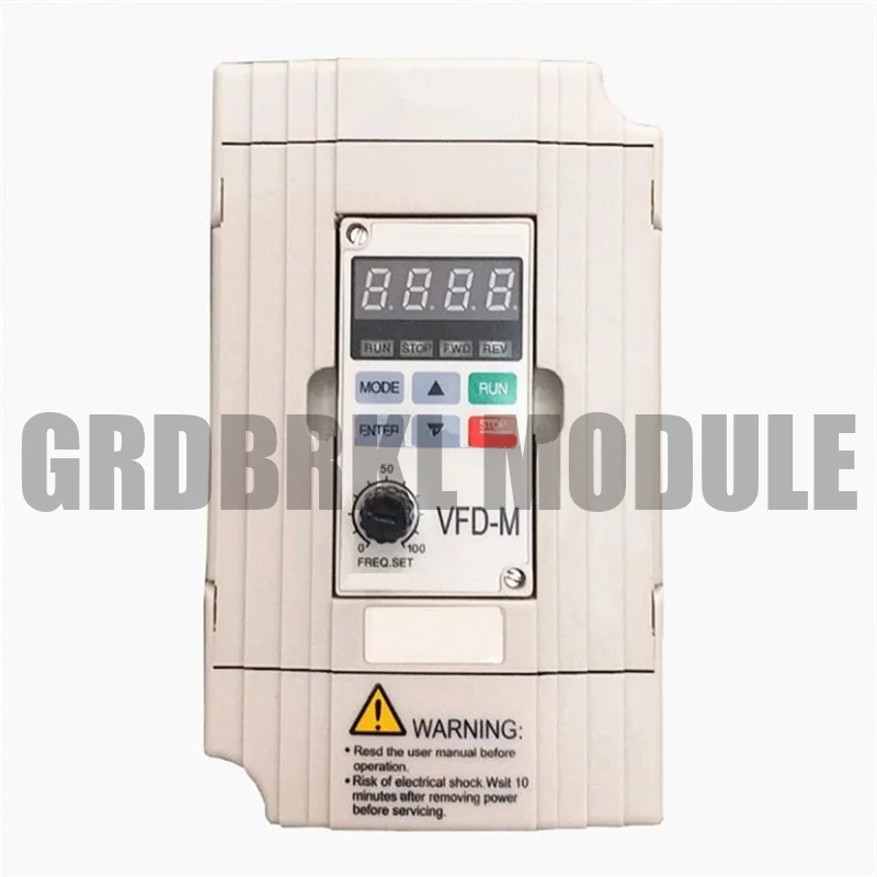 Новый VFD004M21A-A 220 В 400 Вт 0 5 л.с. 2 А Гц