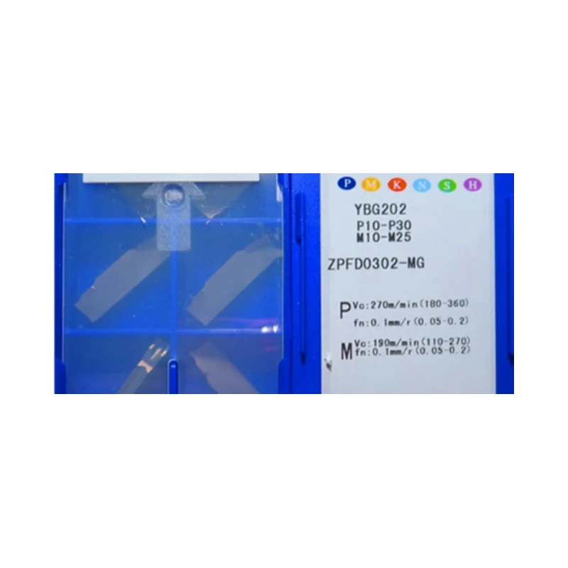 100% Оригинальный ZPFD0302-MG YBG202 ZPED02502-MG ZPGD0402-MG ZPHD0503-MG вставки из карбида с ЧПУ ZPED ZPFD 0302