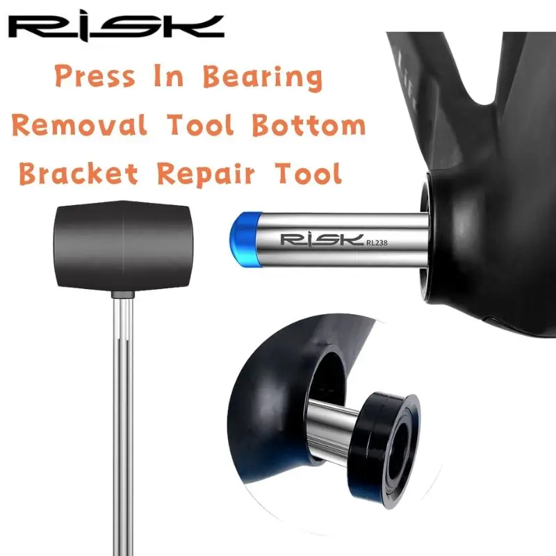 

RISK Press In Bearing Removal Tool Bottom Bracket Bike For BB86 PF30 BB92 For Bore Bike fast Repair Tool Accessories