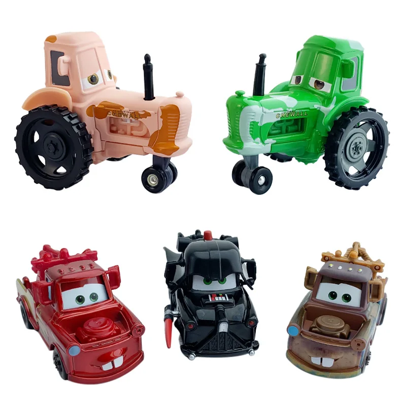 

Модели автомобилей 3 Racer Mater Disney Pixar машина 2, розовая молния, Маккуин, Зеленый трактор, литые из металлического сплава, игрушки для детей, пода...