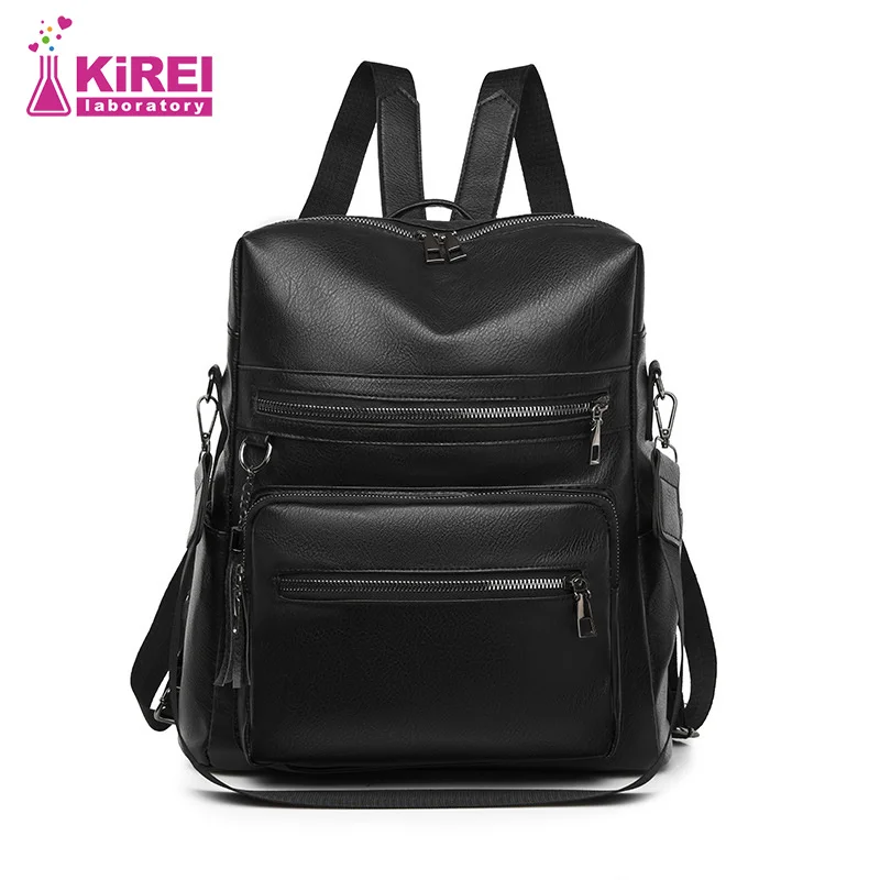 

High Quality Women Man Backpack Soft Leather Men's Backpacks Girl Luxury Designer Back Pack Laptop Bag Large Capacity Travel Bag